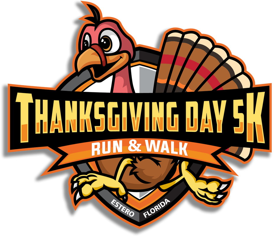 Thanksgiving Day 5k Estero, Florida 5k Run Turkey Trot